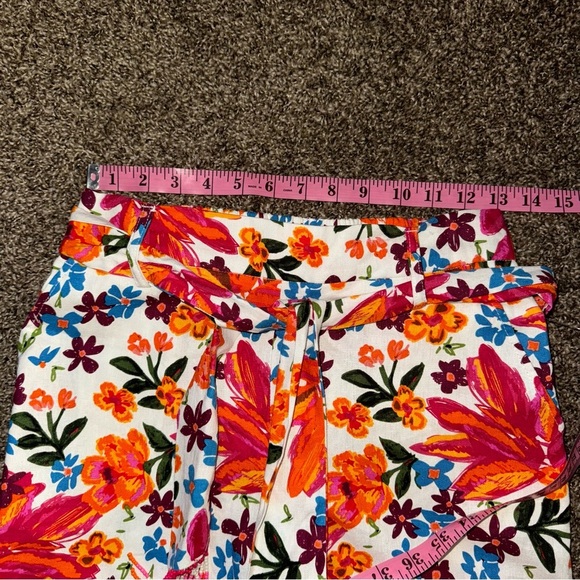 Joie floral Linen/Rayon blend pants size 2 - Picture 5 of 8